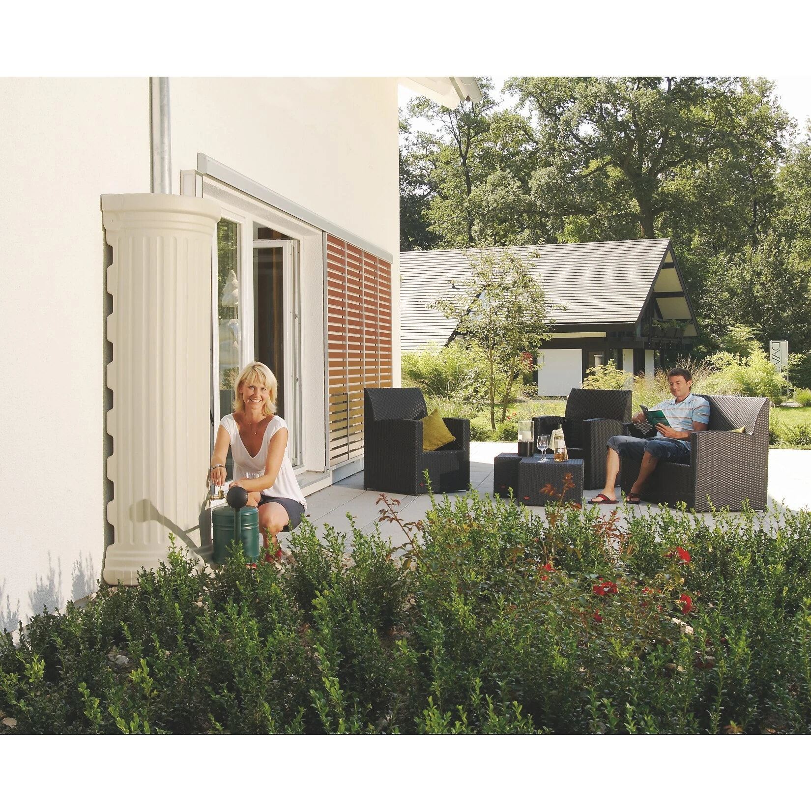 Garantia Säulen Wandtank 550 L Sandbeige 1 Garantia Säulen Wandtank 550 L Sandbeige