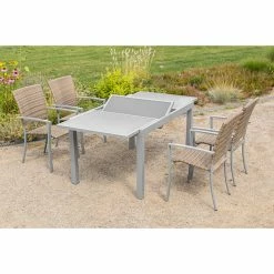 Merxx Tischgruppe Savona, Ausziehtisch, Naturgrau, 5-tlg. 5 Merxx Tischgruppe Savona, Ausziehtisch, Naturgrau, 5-tlg. -Zipper Geschäft 1561520004 prod 003