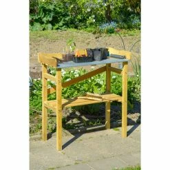 Sonstiges Dobar 29052 Pflanztisch Aus Imprägniertem Kiefernholz, 40 X 86 X 80 Cm -Zipper Geschäft 1622608000 prod 003