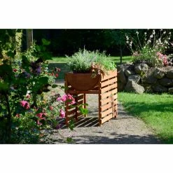 Sonstiges Dobar 58150e Doppelhochbeet Inkl. Pflanzfolie, 100 X 50 X 71 Cm -Zipper Geschäft 1622613000 prod 005