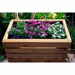 Sonstiges Dobar 58160FSCe Hochbeet Inkl. Pflanzfolie, 56 X 36 X 71 Cm -Zipper Geschäft 1622614000 prod 002