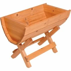 Sonstiges Dobar 29096e Blumenfass Inkl. Ständer, 50 X 26 X 35 Cm