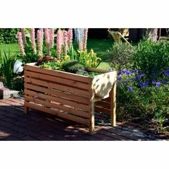 Dobar "Natur" Hochbeet Inkl. Pflanzfolie, 100 X 45 X 60 Cm 6 Dobar "Natur" Hochbeet Inkl. Pflanzfolie, 100 X 45 X 60 Cm -Zipper Geschäft 1625576000 prod 003