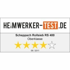 Scheppach Garten Scheppach Rs 400 Gartenrollsieb -Zipper Geschäft 1697741000 prod 004