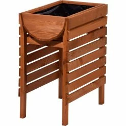 Dobar 58155E Hochbeet 70x45x71 Cm, Inkl. Pflanzfolie -Zipper Geschäft 1716001000 prod 003