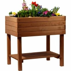 Dobar 58270e Hochbeet 80x60x80 Cm, Inkl. Ablageboden -Zipper Geschäft 1716005000 prod 005