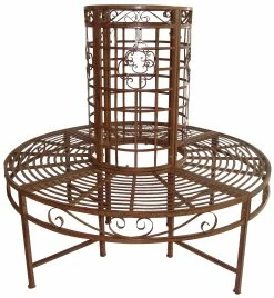 Garden Pleasure Baumbank Metall, Versch. Ausführungen