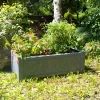 Sonstiges Pflanzkasten Rechteckig, Grau