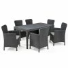 Allibert 7-tlg. Gartenmöbelset Girona Miami | Versch. Farben