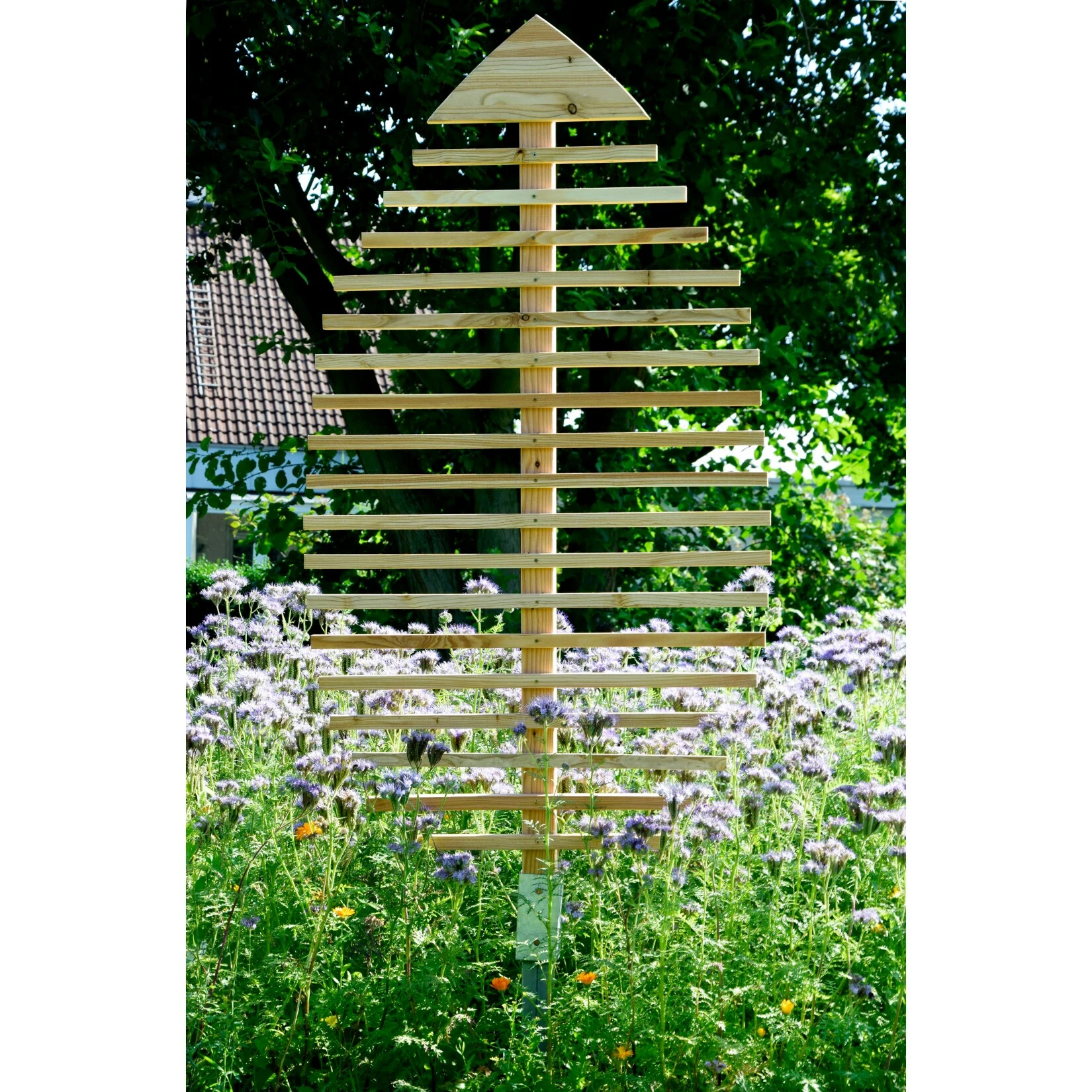 Dobar 58211e Große Rankhilfe In Blattform "fagus" 2 Dobar 58211e Große Rankhilfe In Blattform "fagus" – Bild 2