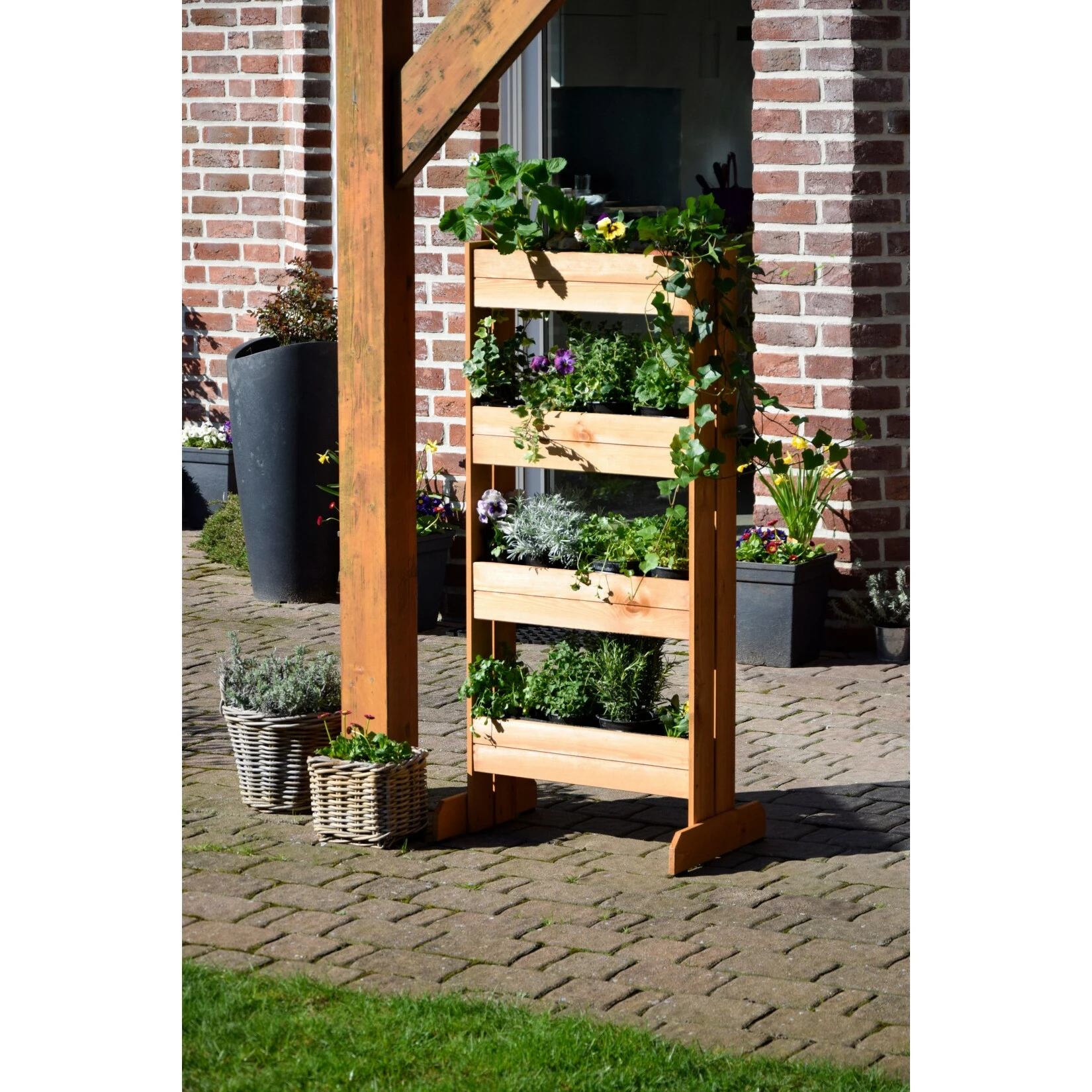 Dobar 58372e Vertikalbeet, 4 Pflanzkästen 4 Dobar 58372e Vertikalbeet, 4 Pflanzkästen – Bild 4