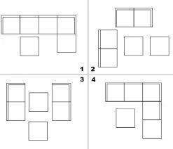 Poly-Rattan-Garnitur MCW-D24, Garten-/Lounge-Set Sofa ~ Anthrazit, Polster Dunkelgrau -Zipper Geschäft 1974979003 prod 006