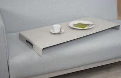 Alu-Garten-Garnitur MCW-C47, Sofa, Outdoor Stoff/Textil ~ Blau Mit Ablage, Ohne Kissen -Zipper Geschäft 1974982001 prod 006