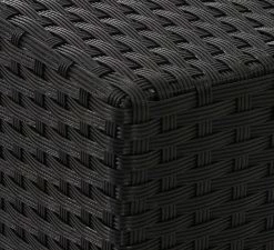 MCW 3er-Set Seitenteil Für Poly-Rattan Sofa Sevilla, Modulare Gastronomie-Qualität ~ Anthrazit -Zipper Geschäft 1976001007 prod 003