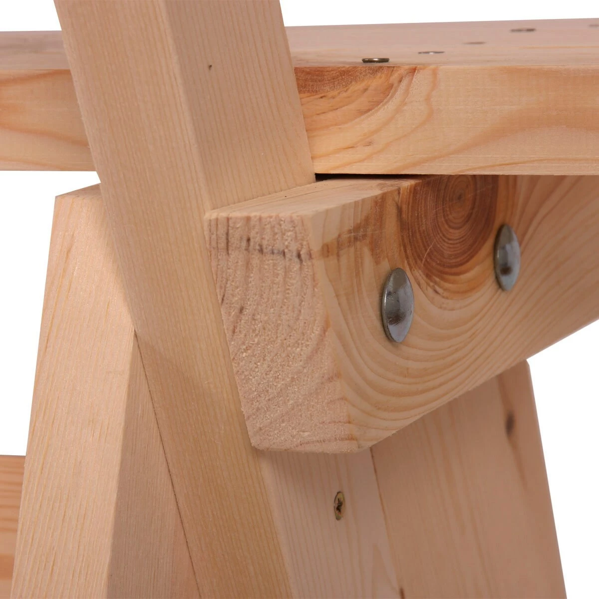 MCW Holzbank Gartenbank Parkbank Catania 148cm Gastronomie-Qualität Massiv ~ Natur 5 MCW Holzbank Gartenbank Parkbank Catania 148cm Gastronomie-Qualität Massiv ~ Natur – Bild 5