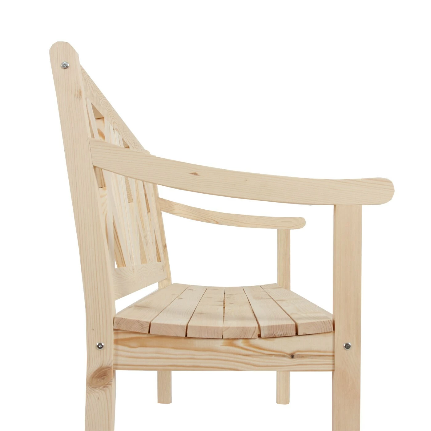 MCW Gartenbank Mazara, Sitzbank Parkbank Holzbank, 3-Sitzer Gastro-Qualität Massiv-Holz 160cm ~ Natur 2 MCW Gartenbank Mazara, Sitzbank Parkbank Holzbank, 3-Sitzer Gastro-Qualität Massiv-Holz 160cm ~ Natur – Bild 2