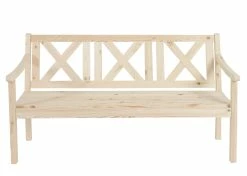 MCW Gartenbank Mazara, Sitzbank Parkbank Holzbank, 3-Sitzer Gastro-Qualität Massiv-Holz 160cm ~ Natur 8 MCW Gartenbank Mazara, Sitzbank Parkbank Holzbank, 3-Sitzer Gastro-Qualität Massiv-Holz 160cm ~ Natur -Zipper Geschäft 1976014000 prod 003