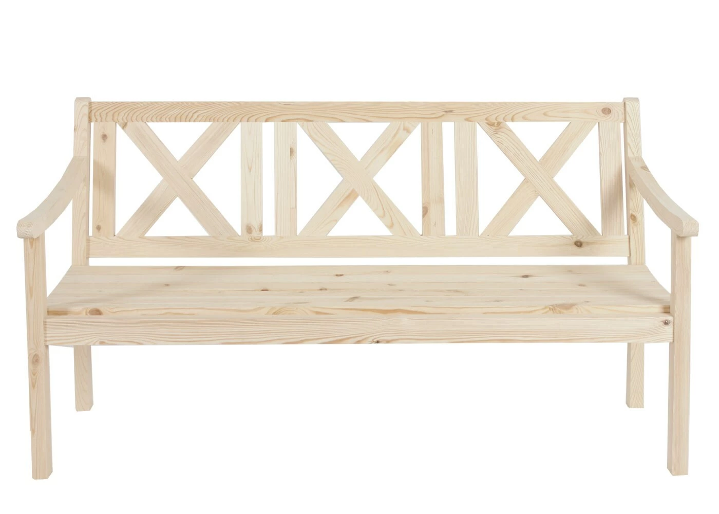 MCW Gartenbank Mazara, Sitzbank Parkbank Holzbank, 3-Sitzer Gastro-Qualität Massiv-Holz 160cm ~ Natur 3 MCW Gartenbank Mazara, Sitzbank Parkbank Holzbank, 3-Sitzer Gastro-Qualität Massiv-Holz 160cm ~ Natur – Bild 3