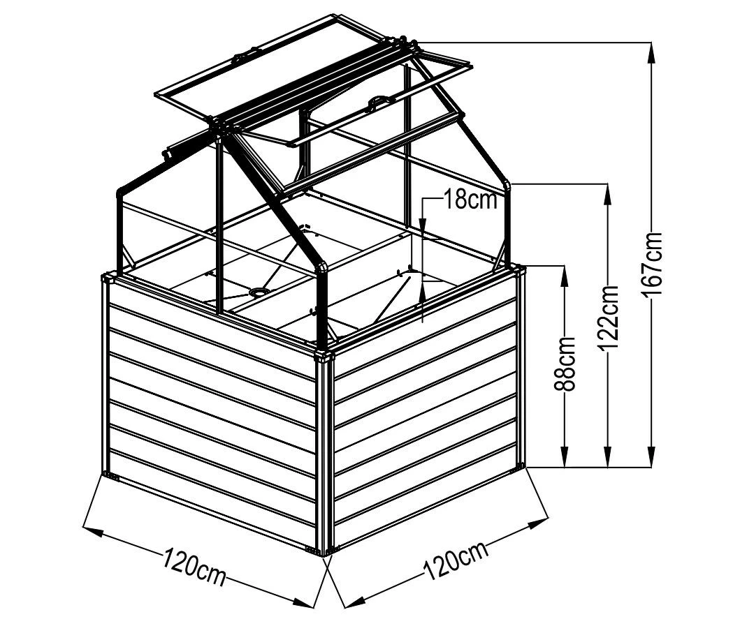 Westmann Hochbeet Store & Grow 6 Westmann Hochbeet Store & Grow – Bild 6