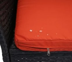 MCW Poly-Rattan Gartenbank Hamar, Sitzbank Bank ~ Schwarz, Kissen Terracotta 8 MCW Poly-Rattan Gartenbank Hamar, Sitzbank Bank ~ Schwarz, Kissen Terracotta -Zipper Geschäft 2021701008 prod 003