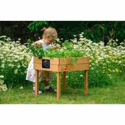 Dobar Kinderhochbeet Kreidetafel,braun -Zipper Geschäft 2037442000 prod 003