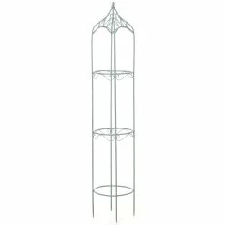 3er Set Rankhilfe MCW-H90, Rankgitter Rosensäule Staudenstütze, Metall Höhe 162/140/114cm Rund Antik-grün 8 3er Set Rankhilfe MCW-H90, Rankgitter Rosensäule Staudenstütze, Metall Höhe 162/140/114cm Rund Antik-grün -Zipper Geschäft 2165567000 prod 004