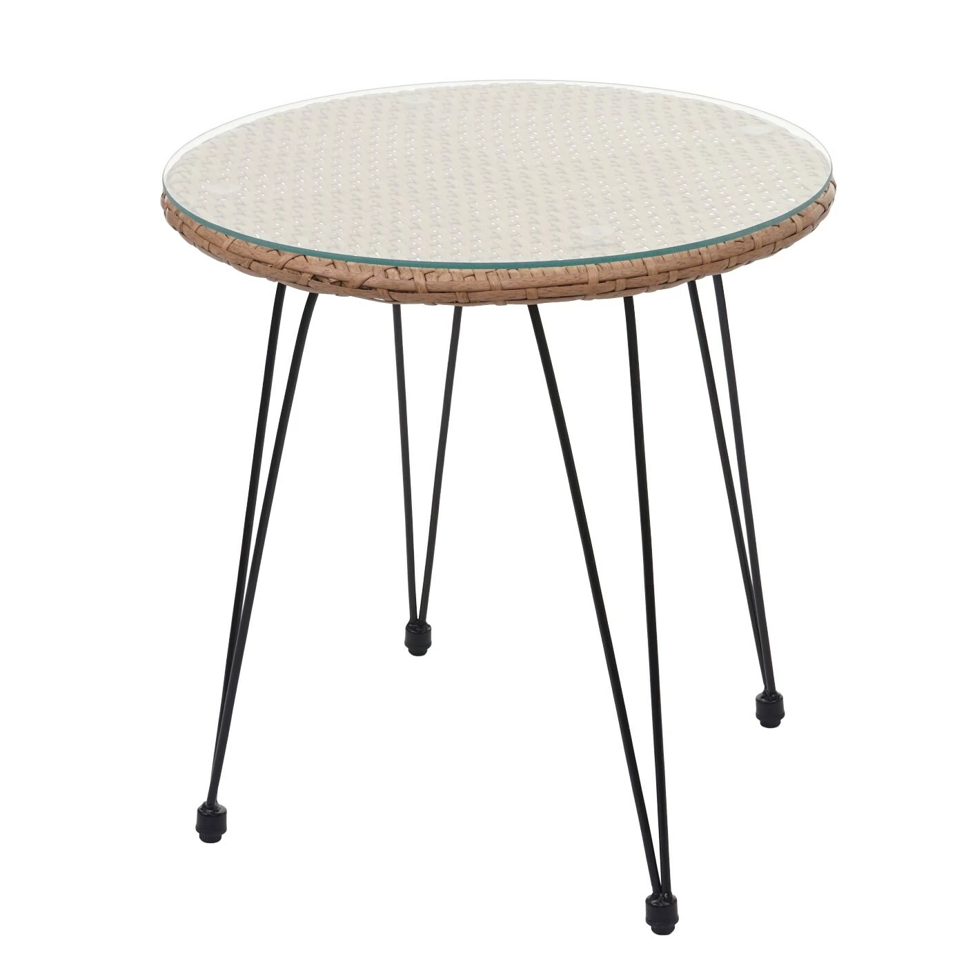 Poly-Rattan Garnitur MCW-G17, Balkon-Set Gartengarnitur Sitzgruppe Stuhl, Seil ~ Naturfarben, Kissen Anthrazit 6 Poly-Rattan Garnitur MCW-G17, Balkon-Set Gartengarnitur Sitzgruppe Stuhl, Seil ~ Naturfarben, Kissen Anthrazit – Bild 6