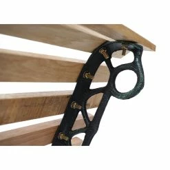 Gartenbank MCW-F97, Sitzbank Parkbank Holzbank, 3-Sitzer Gusseisen Holz 160cm 26kg ~ Hellbraun 11 Gartenbank MCW-F97, Sitzbank Parkbank Holzbank, 3-Sitzer Gusseisen Holz 160cm 26kg ~ Hellbraun -Zipper Geschäft 2165620001 prod 006