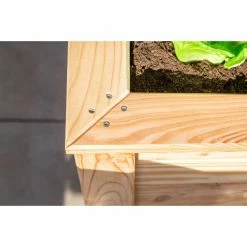 Westmann Hochbeet Lärche 100, 100x65x66 Cm 11 Westmann Hochbeet Lärche 100, 100x65x66 Cm -Zipper Geschäft 2191256000 prod 006