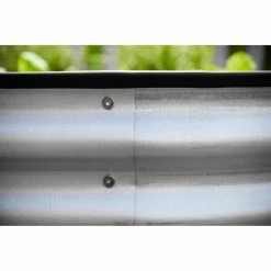 Westmann Metall Hochbeet Gartenbeet Grow Faster Silber 160x80x82 Cm 8 Westmann Metall Hochbeet Gartenbeet Grow Faster Silber 160x80x82 Cm -Zipper Geschäft 2197310000 prod 003