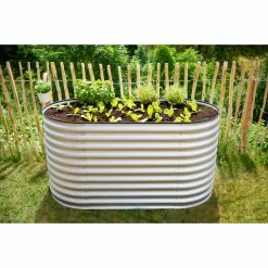 Westmann Metall Hochbeet Gartenbeet Grow Faster Silber 160x80x82 Cm 11 Westmann Metall Hochbeet Gartenbeet Grow Faster Silber 160x80x82 Cm -Zipper Geschäft 2197310000 prod 006