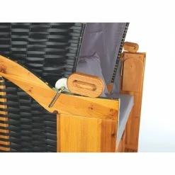 Hoberg Strandkorb 2 Sitzer 120x80x160cm Grau/braun Ohne Rollen 10 Hoberg Strandkorb 2 Sitzer 120x80x160cm Grau/braun Ohne Rollen -Zipper Geschäft 2205145000 prod 005
