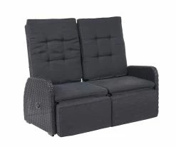 Garnitur MCW-J35, Lounge-Set Sitzgruppe Sofa, Spun Poly Halbrundes Poly-Rattan ~ Anthrazit, Kissen Anthrazit 8 Garnitur MCW-J35, Lounge-Set Sitzgruppe Sofa, Spun Poly Halbrundes Poly-Rattan ~ Anthrazit, Kissen Anthrazit -Zipper Geschäft 2213729000 prod 003
