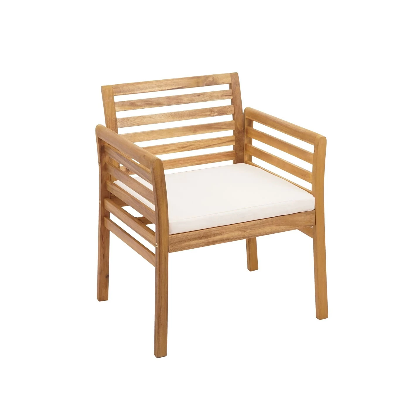 Gartengarnitur MCW-E99b, Sitzgruppe Balkon-Set Lounge-Set, Akazienholz Massiv FSC-zertifiziert ~ Kissen Creme 3 Gartengarnitur MCW-E99b, Sitzgruppe Balkon-Set Lounge-Set, Akazienholz Massiv FSC-zertifiziert ~ Kissen Creme – Bild 3