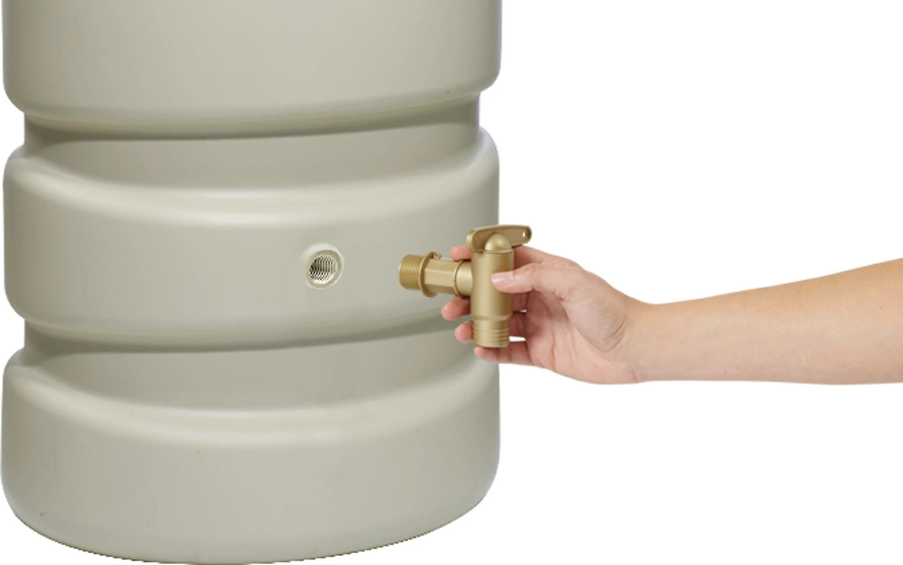 4rain CLASSIC Wandtank-SET 1300 L, Sandbeige 2 4rain CLASSIC Wandtank-SET 1300 L, Sandbeige – Bild 2