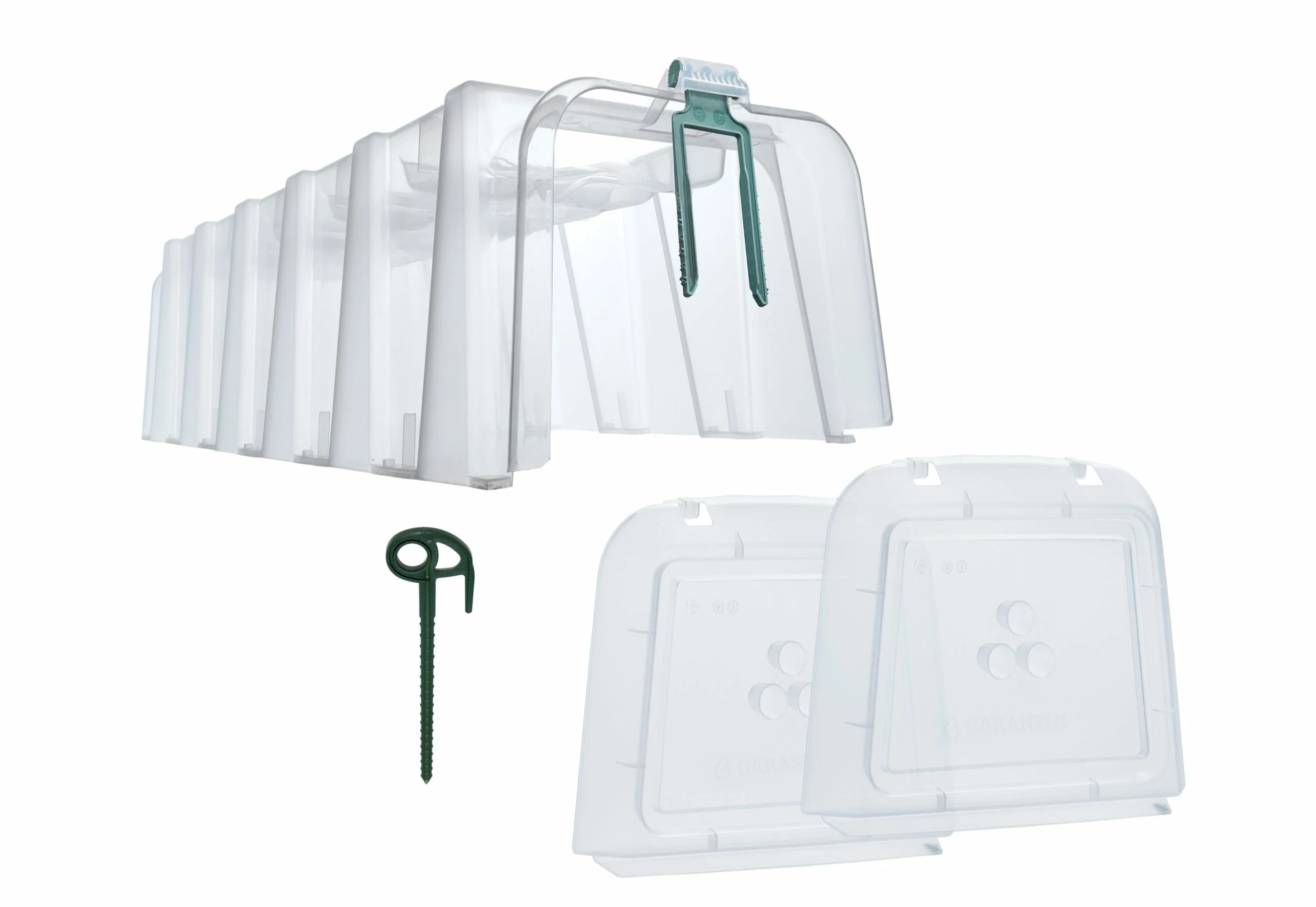 Garantia Sunny Pflanztunnel 3er-Komplettset 1 Garantia Sunny Pflanztunnel 3er-Komplettset