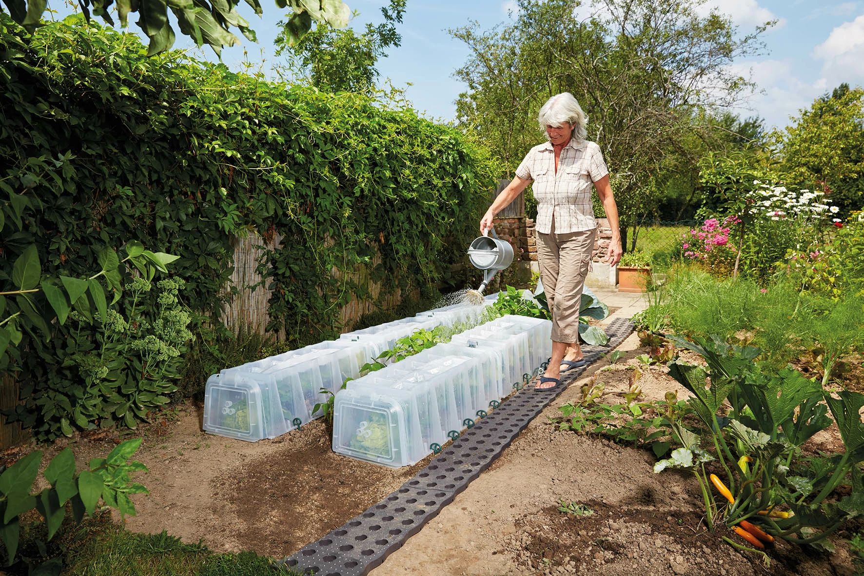 Garantia Sunny Pflanztunnel 3er-Komplettset 2 Garantia Sunny Pflanztunnel 3er-Komplettset – Bild 2