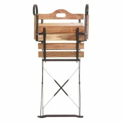 2er-Set Biergartenstuhl MCW-J40, Klappstuhl Gartenstuhl, Gastronomie-Qualität Akazie FSC-zertifiziert ~ Naturfarben -Zipper Geschäft 2218640000 prod 004