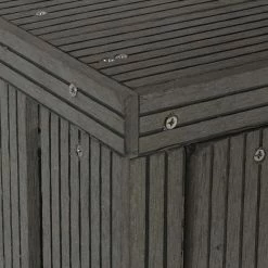 2er WPC-Mülltonnenverkleidung MCW-J28, Mülltonnenbox, Metall Holzoptik, Erweiterbar 2x240l ~ Grau 9 2er WPC-Mülltonnenverkleidung MCW-J28, Mülltonnenbox, Metall Holzoptik, Erweiterbar 2x240l ~ Grau -Zipper Geschäft 2226976000 prod 004