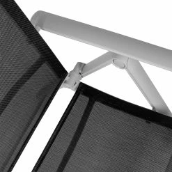 Vanage Alu Multiposition Stuhl Ungepolstert, 2er Set Schwarz, Versch. Farben -Zipper Geschäft 2236879000 prod 003