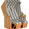 Sonnenpartner Garten-Strandkorb "Rustikal 50 Plus" - Versch. Farben