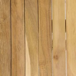 VCM Balkontisch Gartentisch Teakholz Beistelltisch Klappbar Natur 50 X 50 Cm -Zipper Geschäft 8600043100 915596 prod 004