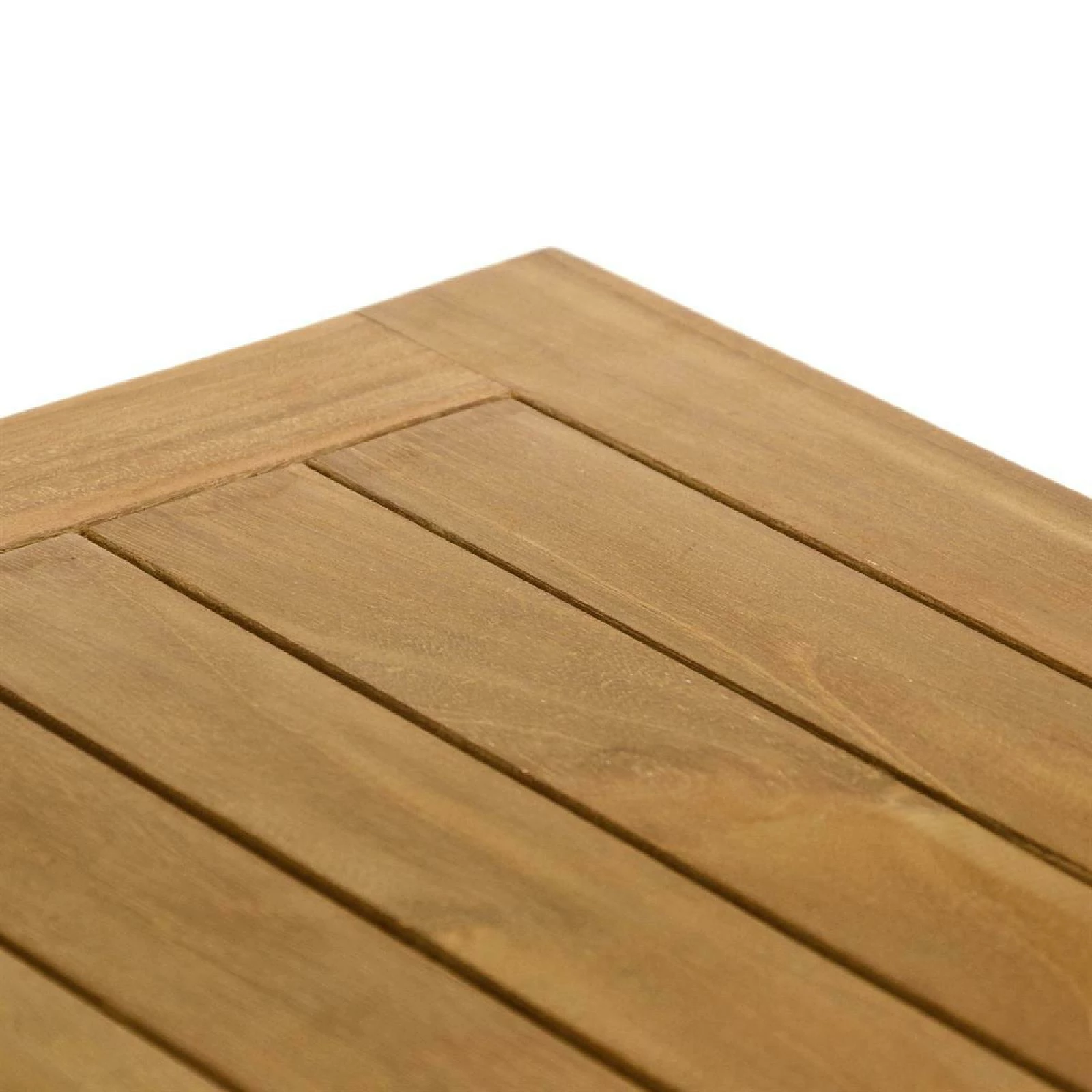 VCM Beistelltisch Blumenhocker Teakholz Behandelt Balkon Terrasse 50x50cm 2 VCM Beistelltisch Blumenhocker Teakholz Behandelt Balkon Terrasse 50x50cm – Bild 2