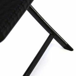 VCM Klappstuhl Schwarz In Rattan-Optik Gartenstuhl Balkonstuhl 80 X 40 Cm -Zipper Geschäft 8600043100 915652 prod 003