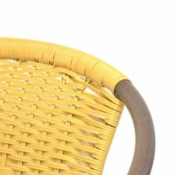 VCM Bistrostuhl Beige Hellbraun Stapelstuhl Balkonstuhl Rattanstuhl Poly-Rattan -Zipper Geschäft 8600043100 915722 prod 003