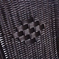 VCM Bistroset Balkonset Braun Sitzgarnitur Aus Glastisch + Bistrostuhl Poly-Rattan 9 VCM Bistroset Balkonset Braun Sitzgarnitur Aus Glastisch + Bistrostuhl Poly-Rattan -Zipper Geschäft 8600043100 915729 prod 004