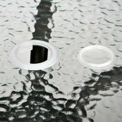 VCM Bistroset Balkonset Beige Sitzgarnitur Aus Glastisch + Bistrostuhl Poly-Rattan -Zipper Geschäft 8600043100 915730 prod 004