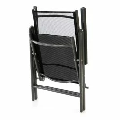 VCM 2er Set Klappstuhl Alu Textilene Schwarz Rahmen Dunkelgrau Gartenstuhl Camping 11 VCM 2er Set Klappstuhl Alu Textilene Schwarz Rahmen Dunkelgrau Gartenstuhl Camping -Zipper Geschäft 8600043100 915834 prod 006