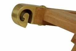 VCM Liegestuhl Mit Abnehmbaren Fußteil Teakholz Behandelt -Zipper Geschäft 8600043100 916038 prod 003