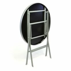 VCM 3er Set Garnitur 2 Klappstühle + 1 Klapptisch Sitzgruppe Glastisch Schwarz -Zipper Geschäft 8600043100 916135 prod 006